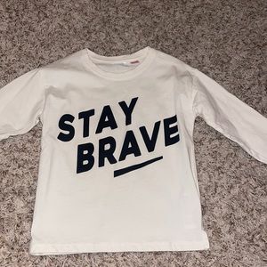 Zara long sleeve for toddler boy size 3-4 years